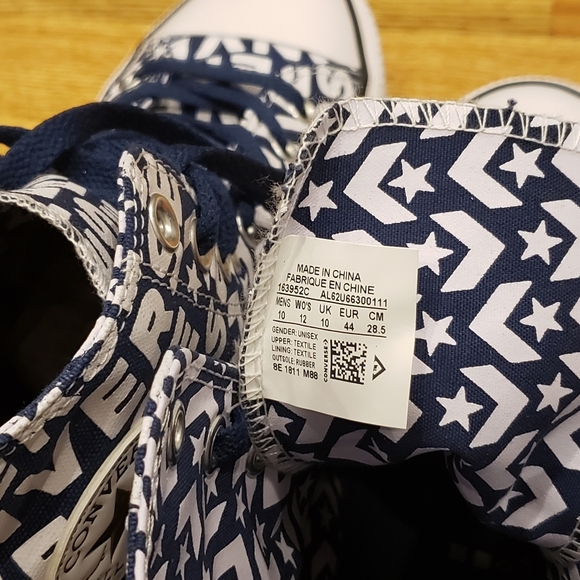 Converse CTAS Letter Pattern - Picture 7 of 7